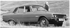 Rover 3500 S (1972) - als "S" mit Handschaltung