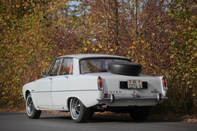 Rover 3500 V8 (1970) - das aufgeschallte Reserverad behindert die Sicht nach hinten