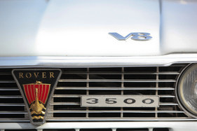 Rover 3500 V8 (1970) - eindeutig beschriftet, da bleibt der Spekulation kein Raum offen
