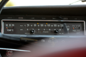 Rover 3500 V8 (1970) - gut ablesbarer Bandtacho