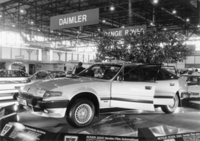 Rover 3500 Vanden Plas (1982) - am Genfer Automobilsalon von 1982 - die elegante Roverlimousine wurde austattungstechnisch aufgewertet