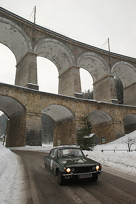 Rover 3500S (1972) - an der Aflenzer Winterclassic 2013