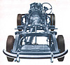 Bild: Rover 75 (1950) - Blick auf das Chassis des P4