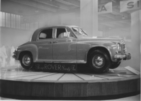 Rover 75 (1950) - versinnbildlichte technische Ausgewogenheit - Genfer Autosalon 1950