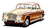 Rover 75 (1959) - stattlich und elegant - Abbildung aus einem Verkaufsprospekt