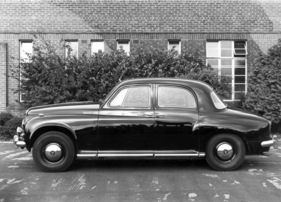 Rover 90 Saloon (1956) - die Karosserie blieb über viele Jahre fast unverändert