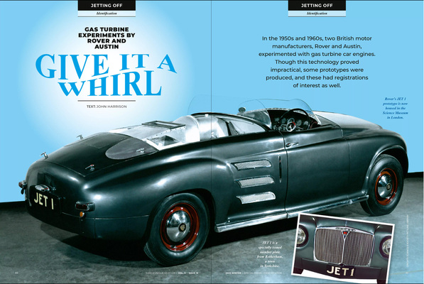 Rover Gas Turbine Car - Rare & Unique Vehicle Issue Vol 4 No 4 from February 2025