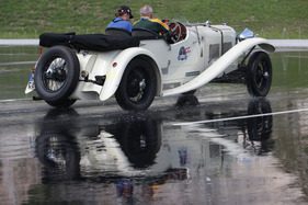 Rover Meteor Speed 20 (1933) - an der Saalbach Classic 2013