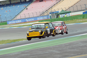 Rover Mini Cooper SPI (1992) am Preis der Stadt Stuttgart 2018 - Kampf der Zwerge