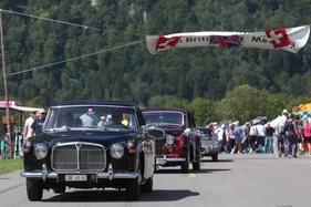 Rover P6 (1967) - beim Verlassen des Areals - BCM 2022