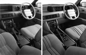 Rover SD1 2300 (1977) - die Sparvariante war deutlich schlechter ausgestattet als die 2600-Version, sogar Drehzahlmesser und Fünfganggetriebe kosteten Aufpreis