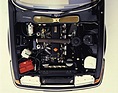 Rover SD1 2600 (1982) - Motorraum mit dem Riehensechszylinder, aufgenommen ohne Motorhaube