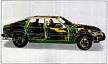 Rover SD1 3500 (1976) - Durchsichtsdarstellung