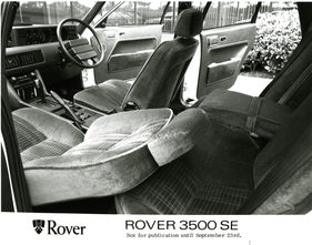 Rover SD1 3500 SE (1980) - die Stoff-Innenausstattung des SE-Modells