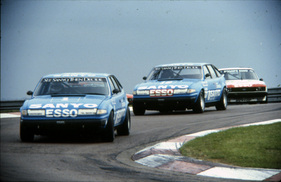 Rover SD1 Vitesse (1981) - früh in der Tourenwagne-Saison, Sponsor Sanyo