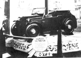 Rover Scarab (1931) – möglicherweise das bei Henlys ausgestelle Exemplar, das den Rover-Händlern einen ersten Blick auf das neue Modell ermöglichen sollte
