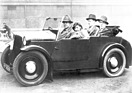 Rover Scarab (1931) – vier Personen fanden in dem kleinen Auto Platz