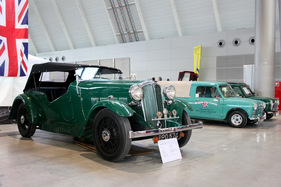 Rover Ten (1934) - mit Vierzylindermotor - an der Retro Classics Stuttgart 2013