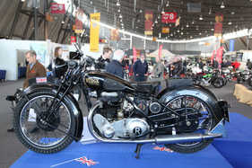 Rudge Special Whithworth (1936) -26 PS aus 495 cm3 - Teil der Sonderschau Britische Motorräder - Retro Classics Stuttgart 2017