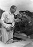 Rudolf Caracciola mit Alfred Neubauer - Rekordfahrten auf der Reichsautobahn, Frankfurt am Main (1936)