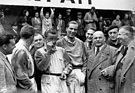 Rudolf Uhlenhaut, Manfred von Brauchitsch, Rudolf Caracciola, Richard Seaman, Max Sailer und Alfred Neubauer - Grosser Preis der Schweiz (1938)