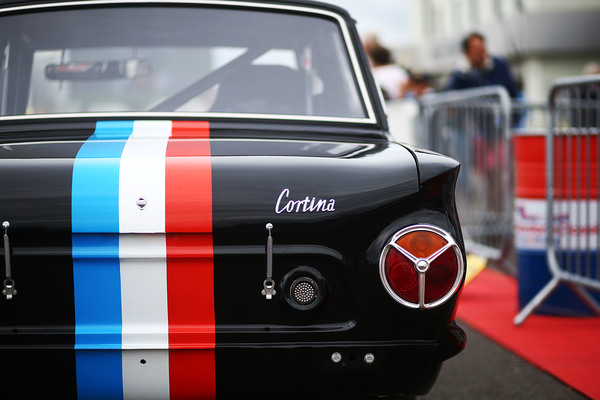 Rückleuchten des Ford Lotus Cortina - U2TC - Tourenwagen bis zwei Liter Hubraum - Silverstone 2017