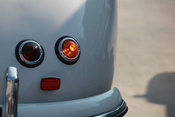 Rückleuchten eines frühen Porsche 356 - Dolder Classics September 2020