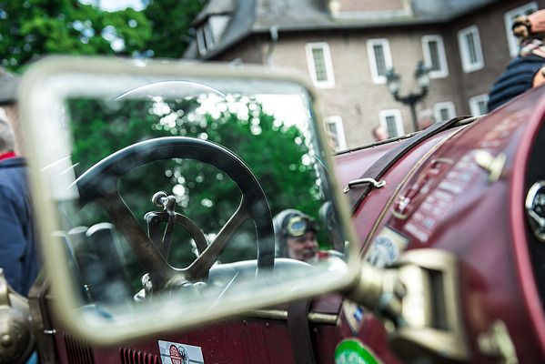 Rückspiegel wurden meist erst viel später montiert