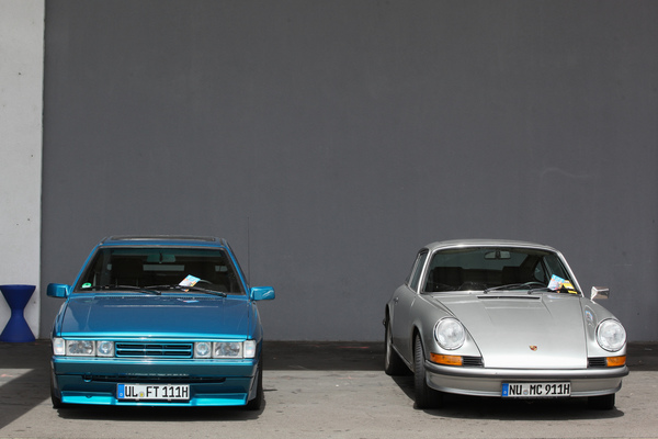 Rund oder eckig? VW Scirocco Mk 2 und Porsche 911 F-Modell - Motorworld Classics Bodensee 2019