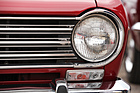 Bild: Rundscheinwerfer und Chrom am Datsun 1000 - OSMT Zug September 2015