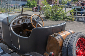 S.C.A.P. Voiturette (1929) Gepäck bitte zu Hause lassen – Ecurie Anges Bleus im Boxenstop Tübingen 2025