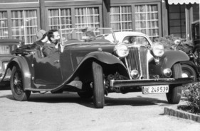 S.S. One Tourer (1932) - in der Hand eines Sammlers, aufgenommen in den Achtzigerjahren