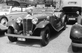 S.S. One Tourer (1934) - aufgenommen in den Achtzigerjahren