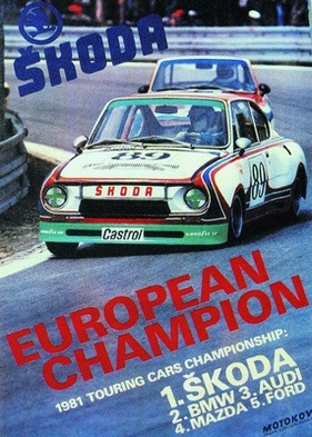 Škoda 130 RS (1981) – Mit sieben Divisionssiegen sicherte sich Škoda 1981 den Herstellertitel der ETCC.