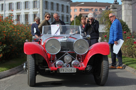 Bild SS 100 2.5 Litre - einer der schönsten Vorkriegssportwagen überhaupt - Swiss Classic British Car Meeting Morges 2017