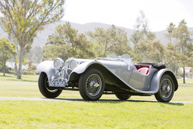 SS 100 Jaguar 3 1/2-Litre Roadster (1938) - als Lot 126 unter dem Hammer an der RM Auction in Monterey am 15./16. August 2014