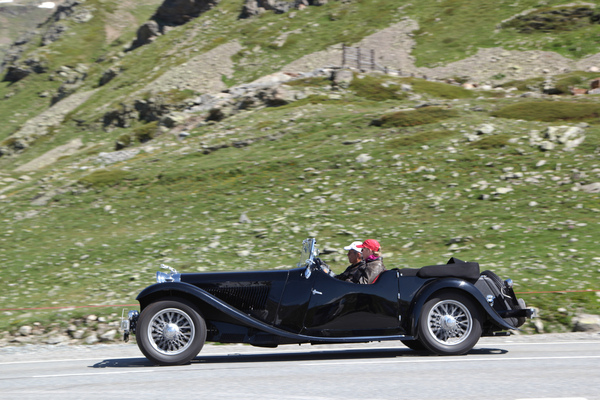SS Cars SS1 (1935) - The Italian Job Rally am Samstag - 27. BCCM St. Moritz 2021