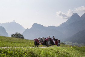 Bild SS Jaguar 100 (1937) – Bei der Ennstal Classic 2021