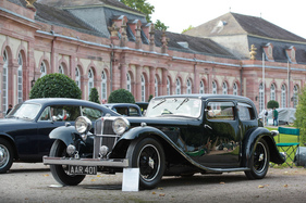 SS1 Four Light Saloon (1935) - rund 340 Exemplare wurden bis 1936 gebaut - Classic-Gala Schwetzingen 2020