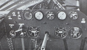 STP-Paxton Turbocar (1967) – 13 Anzeigeinstrumente für die Testfahrten