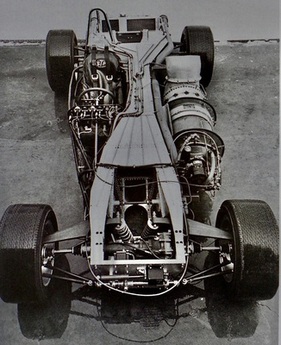 STP-Paxton Turbocar (1967) – Chassis-Kunst. Da wurde einem kein X für ein U vorgemacht