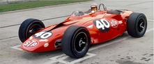 STP Turbinenfahrzeug (1967) - Parnelli Jones 1967 auf dem legendären Turbinenauto von Granatelli