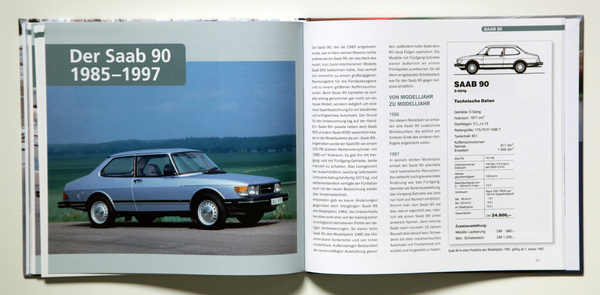 Saab 90 - Buch "Saab 99, 90 & 900 - 1968 - 1998"