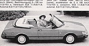 Bild: Saab 900 2-Liter - 110/115 PS (ECE) Benzineinspritzung