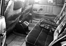 Saab 900 CD (1982) - am Genfer Automobilsalon von 1982 - dank um 20 cm verängertem Radstand generöses Interieur, hier mit Autotelefon
