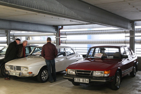 Saab 900 GL (1984) - im Parkhaus für EUR 5900 angeboten - Bremen Classic Motorshow 2020