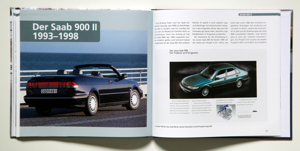 Saab 900 II - Buch "Saab 99, 90 & 900 - 1968 - 1998"
