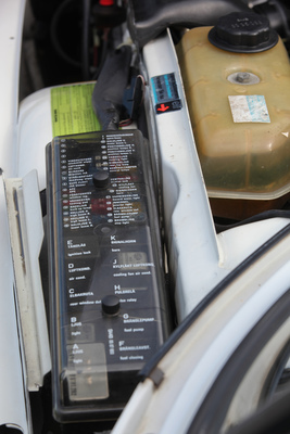 Saab 900 Turbo 16 (1984) - Sicherungen