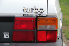 Saab 900 Turbo 16 (1984) - komplett beschriftet - APC, 16 V, DOHC, Turbo