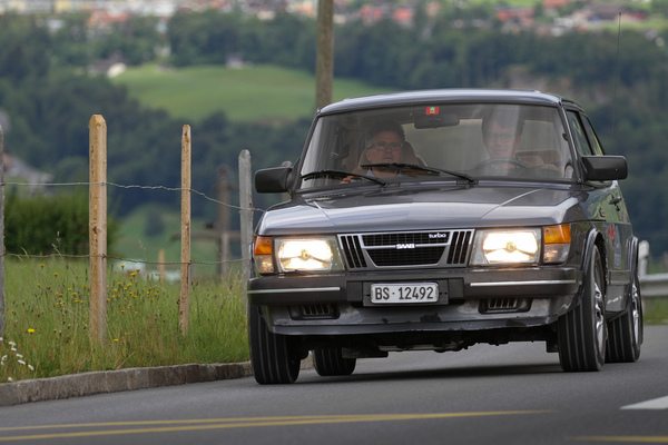 Saab 900 Turbo - am Alpenbrevet 2020